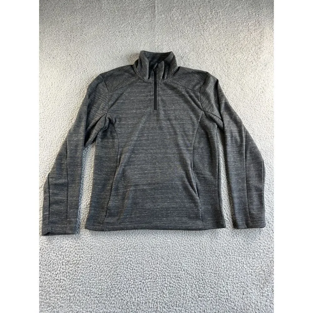 NEW OGIO Sweater Mens Medium Gray Pullover 1/4 Zip Golf‎ Sports Outdoor Athletic - Picture 2 of 16